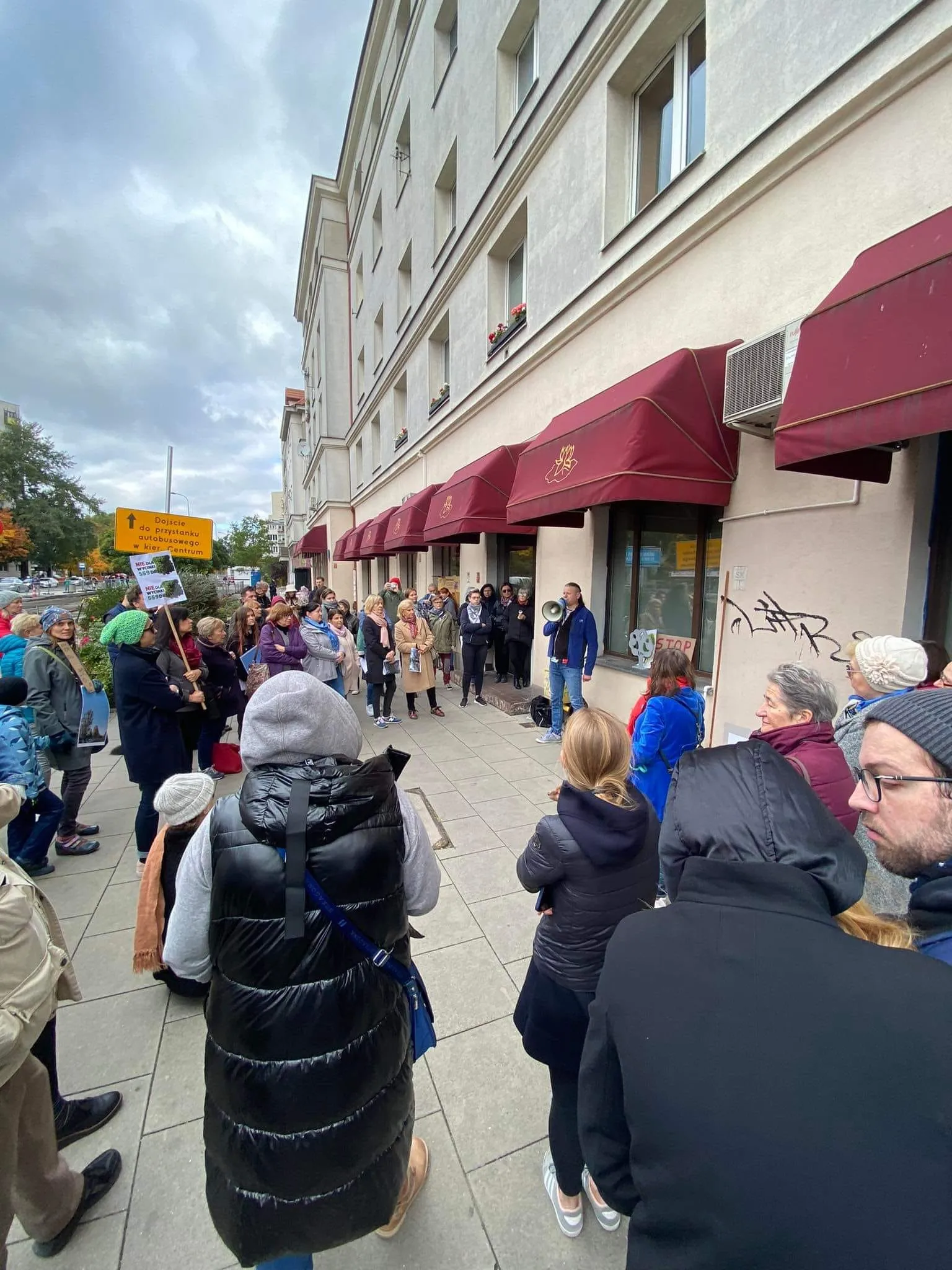 Tramwaj na Wilanów - stanowisko MJN