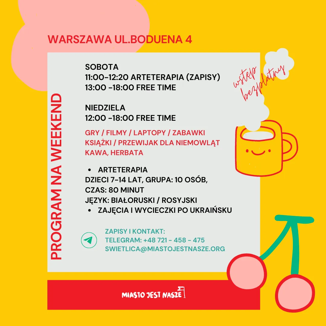 Otwarta Świetlica dla dzieci i młodzieży