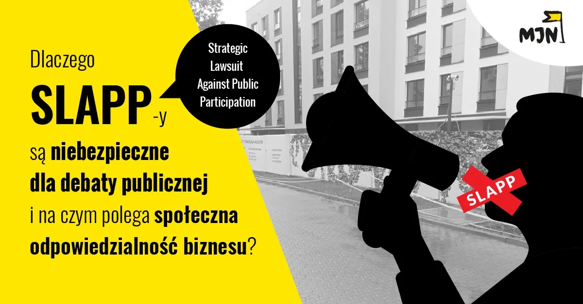 SLAPP-em w społecznika