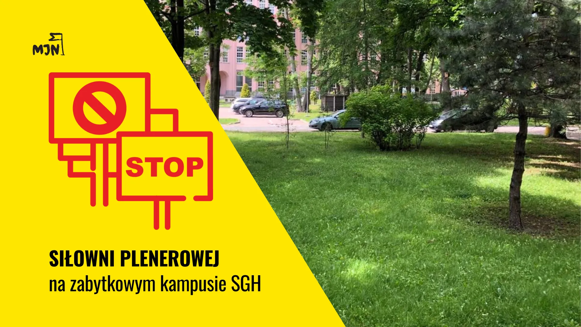 Szkoła Główna Handlowa niszczy zabytkowy charakter Ogrodów Rektorskich