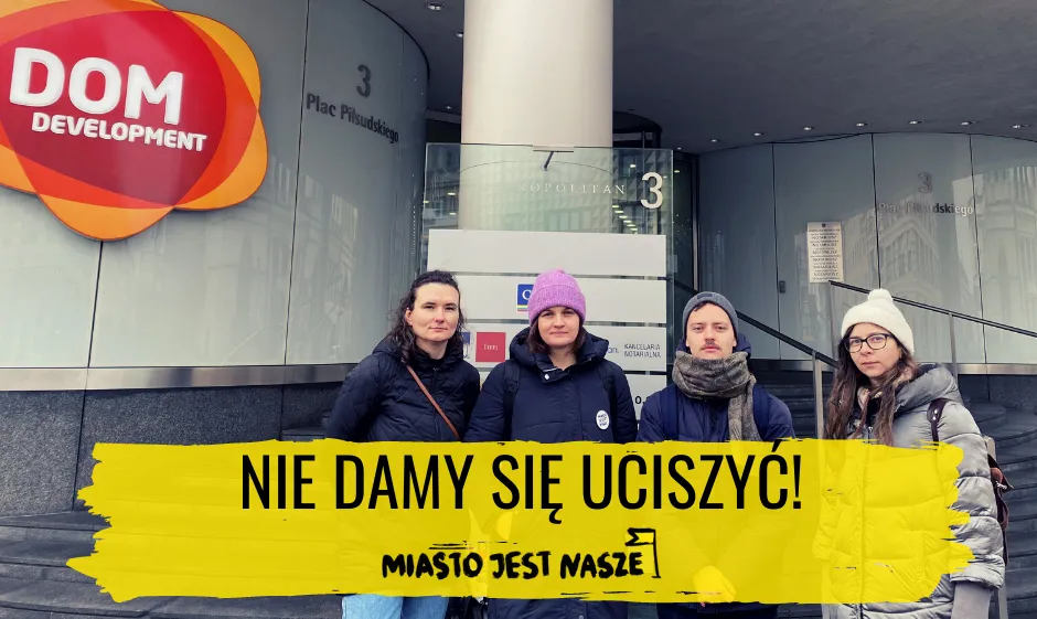 Dom Development straszy nas pozwem. Nie damy sobie zamknąć ust!