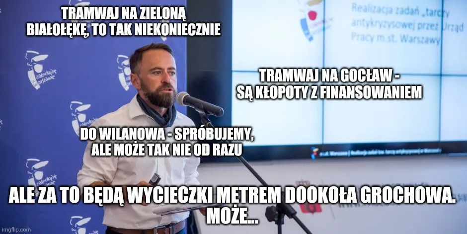 Nowe linie tramwajowe w Warszawie? To zbyt skomplikowane.