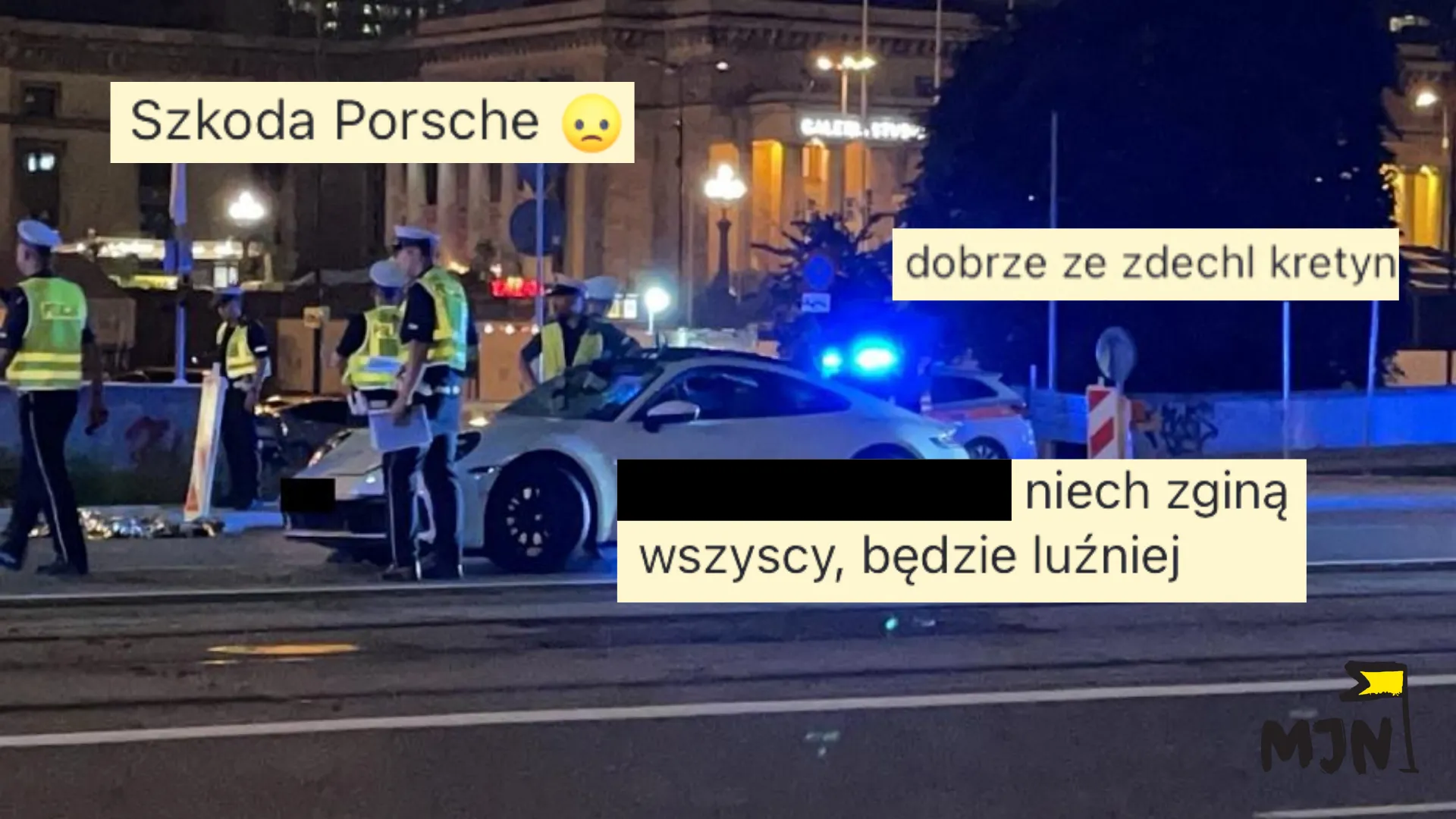 Pieszy ginie pod kołami rozpędzonego samochodu? “Dobrze, że zdechł”.