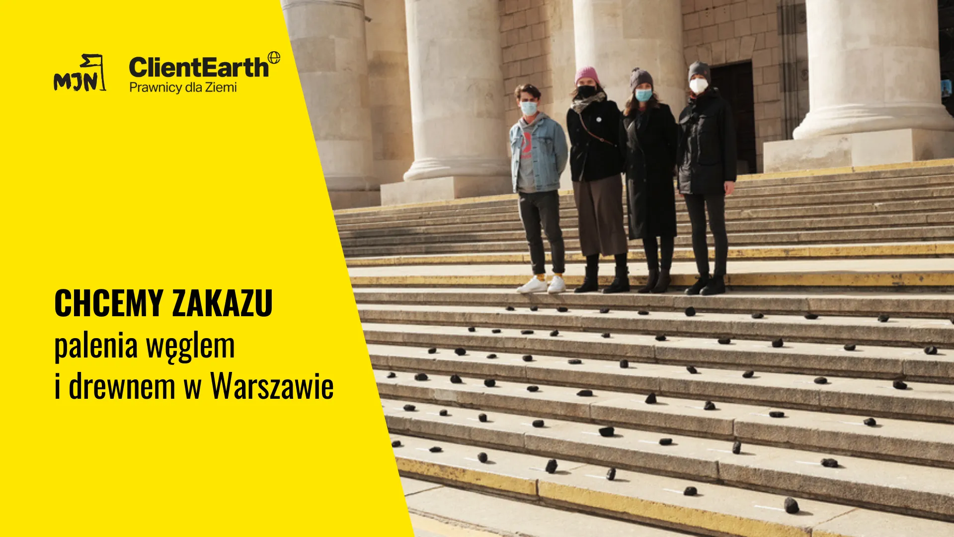 Chcemy zakazu palenia węglem i drewnem w Warszawie