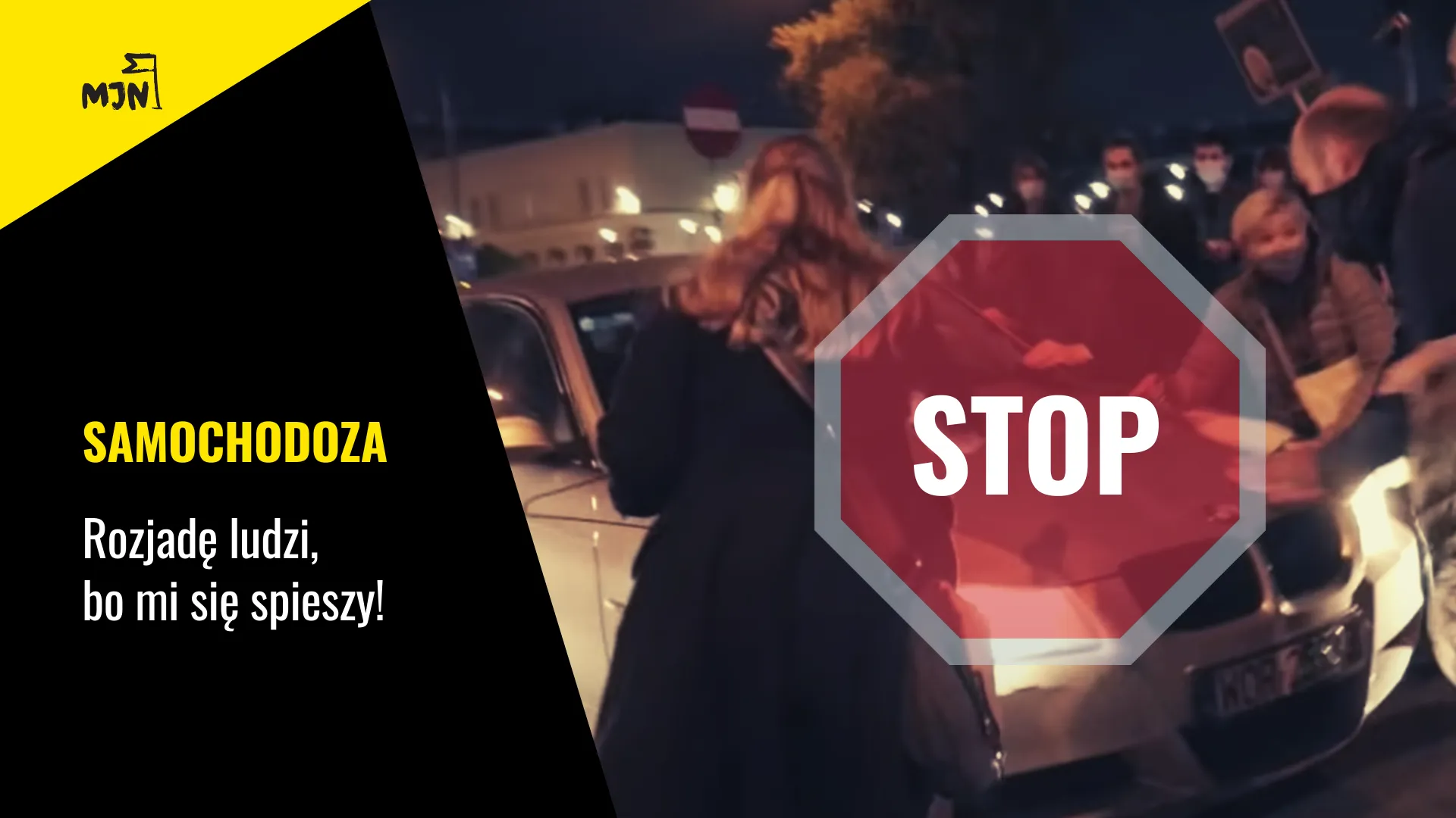 Rozjadę ludzi, bo mi się spieszy - polska samochodoza.