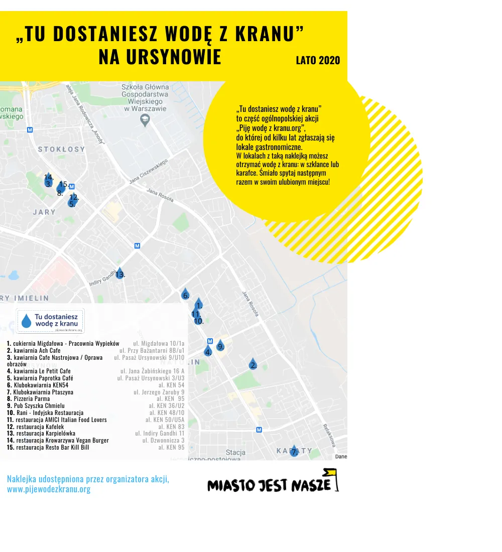 Warszawska kranówka na Ursynowie