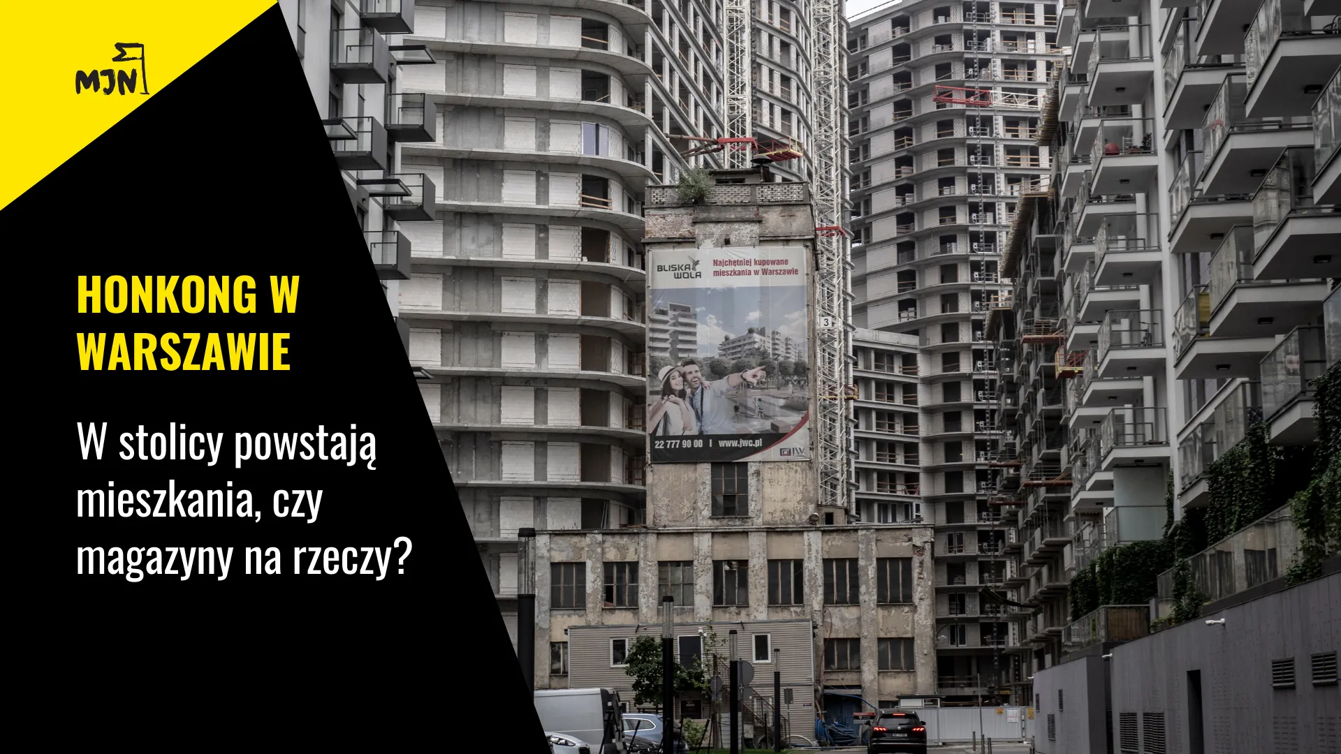 W Warszawie powstają mieszkania, czy magazyny na rzeczy?