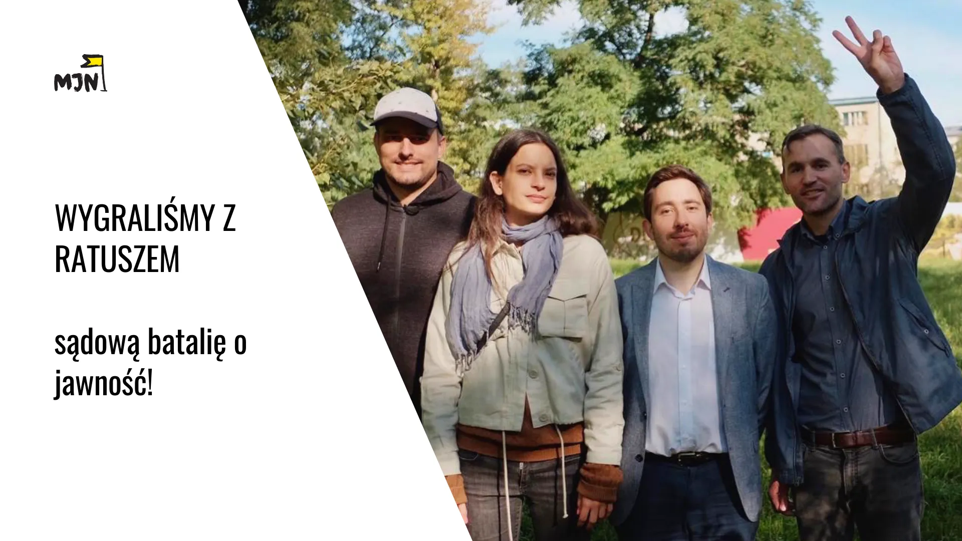 Afera na Kamionku - Wygraliśmy z Ratuszem sądową batalię o jawność!