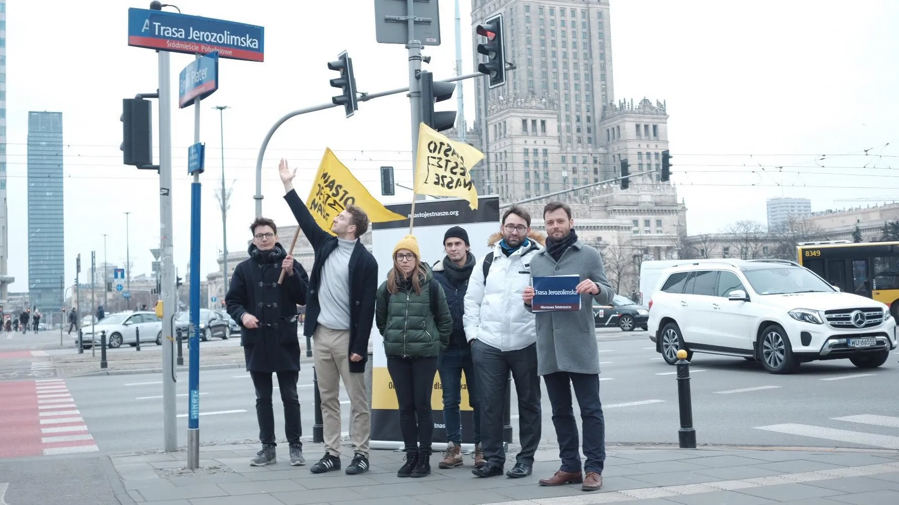 Trasa Jerozolimska a nie Aleje!