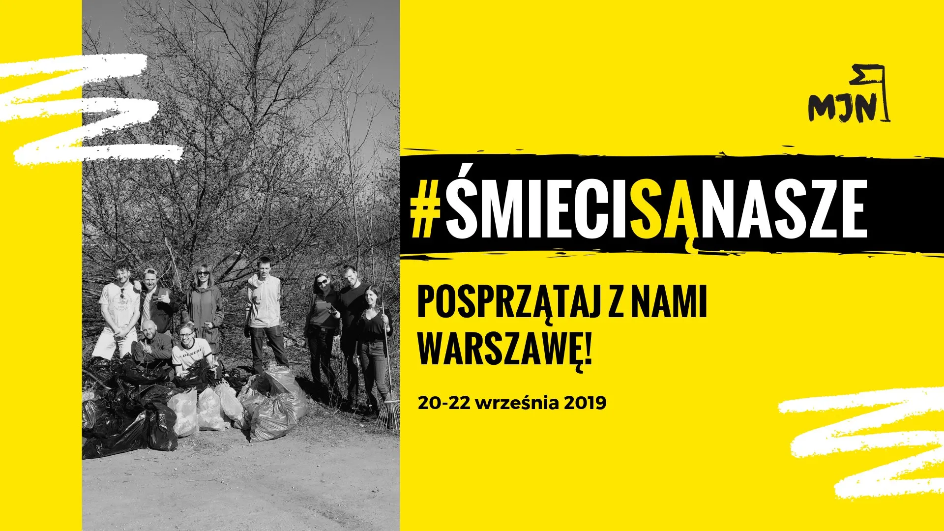 Śmieci są nasze – posprzątaj z nami Warszawę!