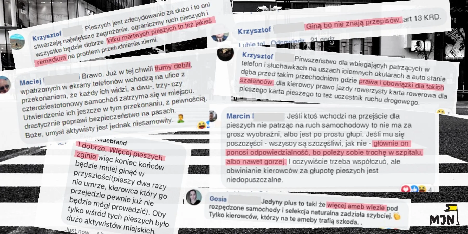 Antypedestrianizm - nowe osiągnięcie polskiego internetu