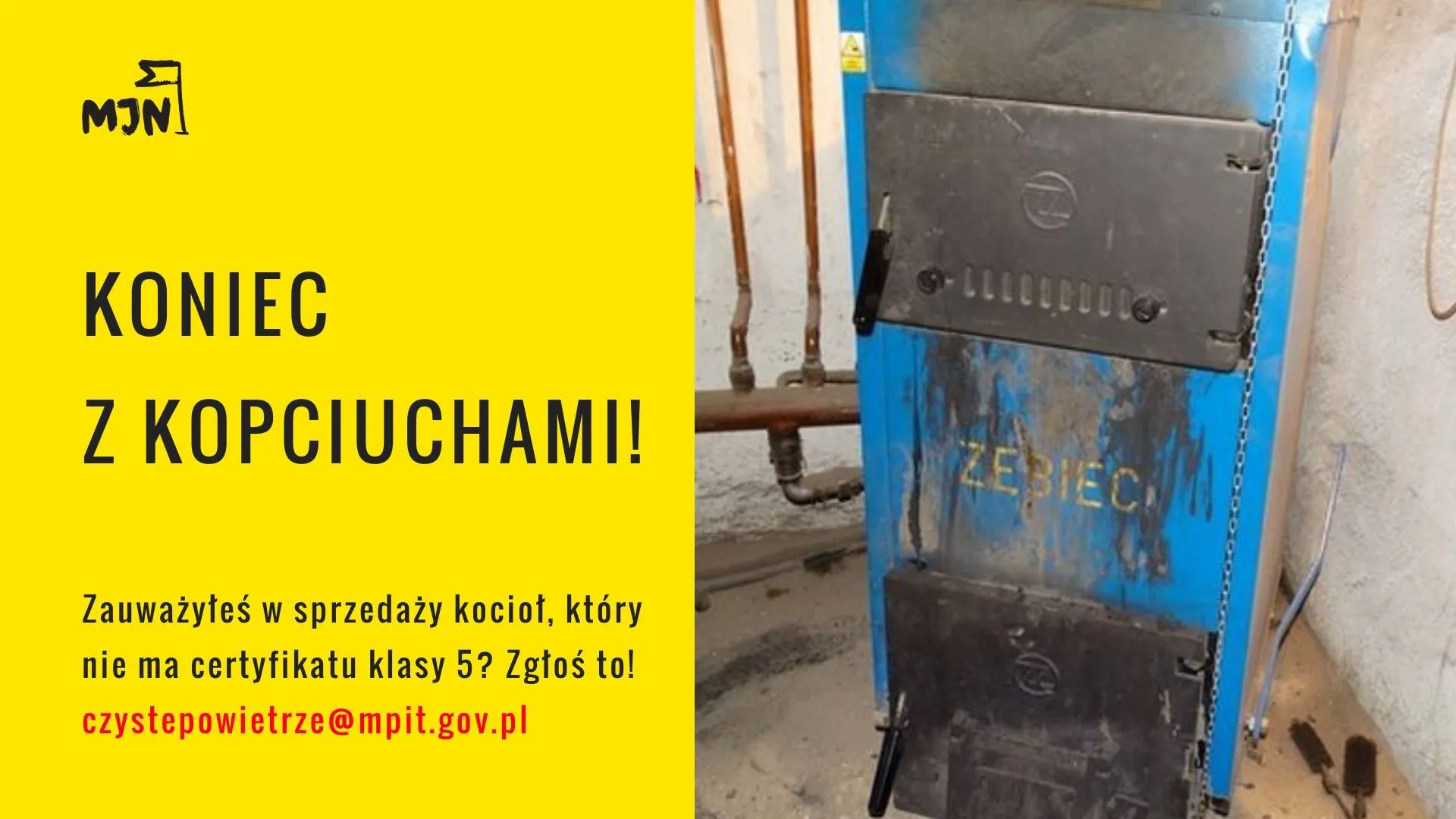 Koniec z kopciuchami!