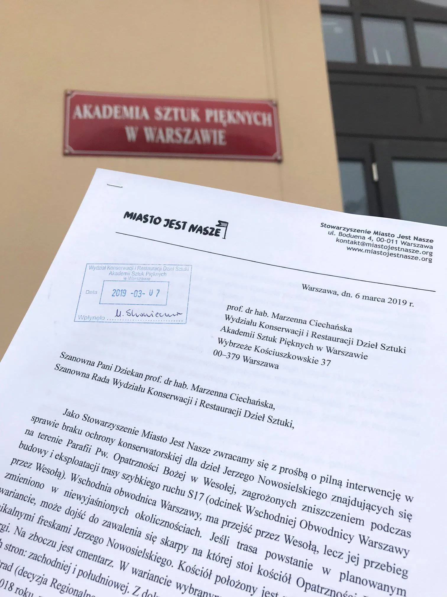 Zagrożone dzieła Jerzego Nowosielskiego [WNIOSEK O INTERWENCJĘ]