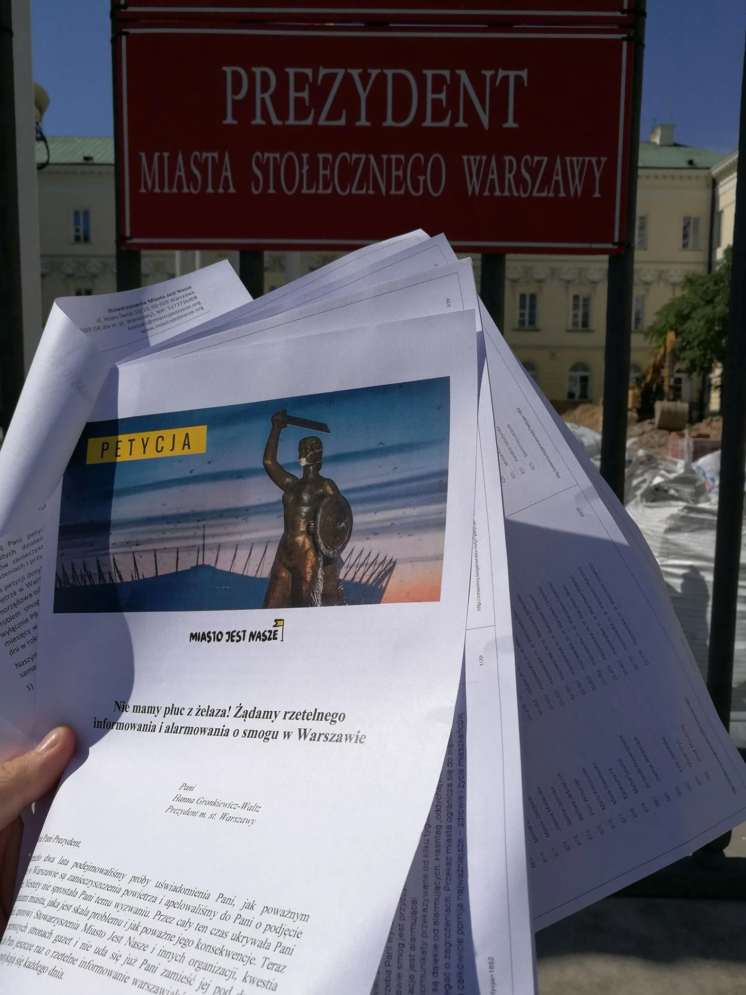 Złożyliśmy petycję ws. smogu