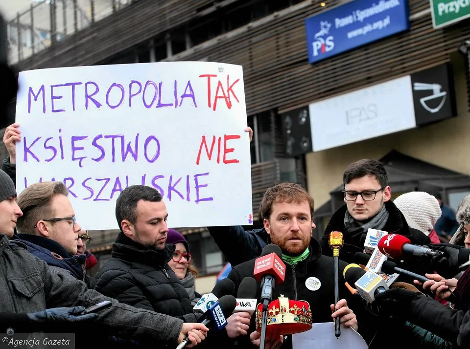 Tak dla metropolii, nie dla księstwa warszawskiego!