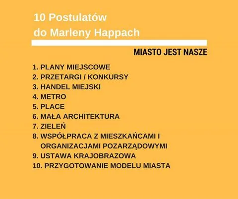 Warszawa ma architekta miasta