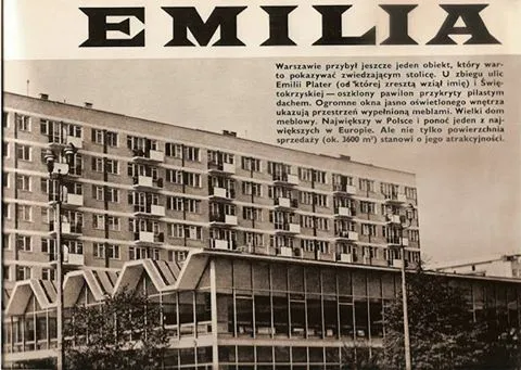 Emilia na placu Defilad - stanowisko Miasto jest Nasze