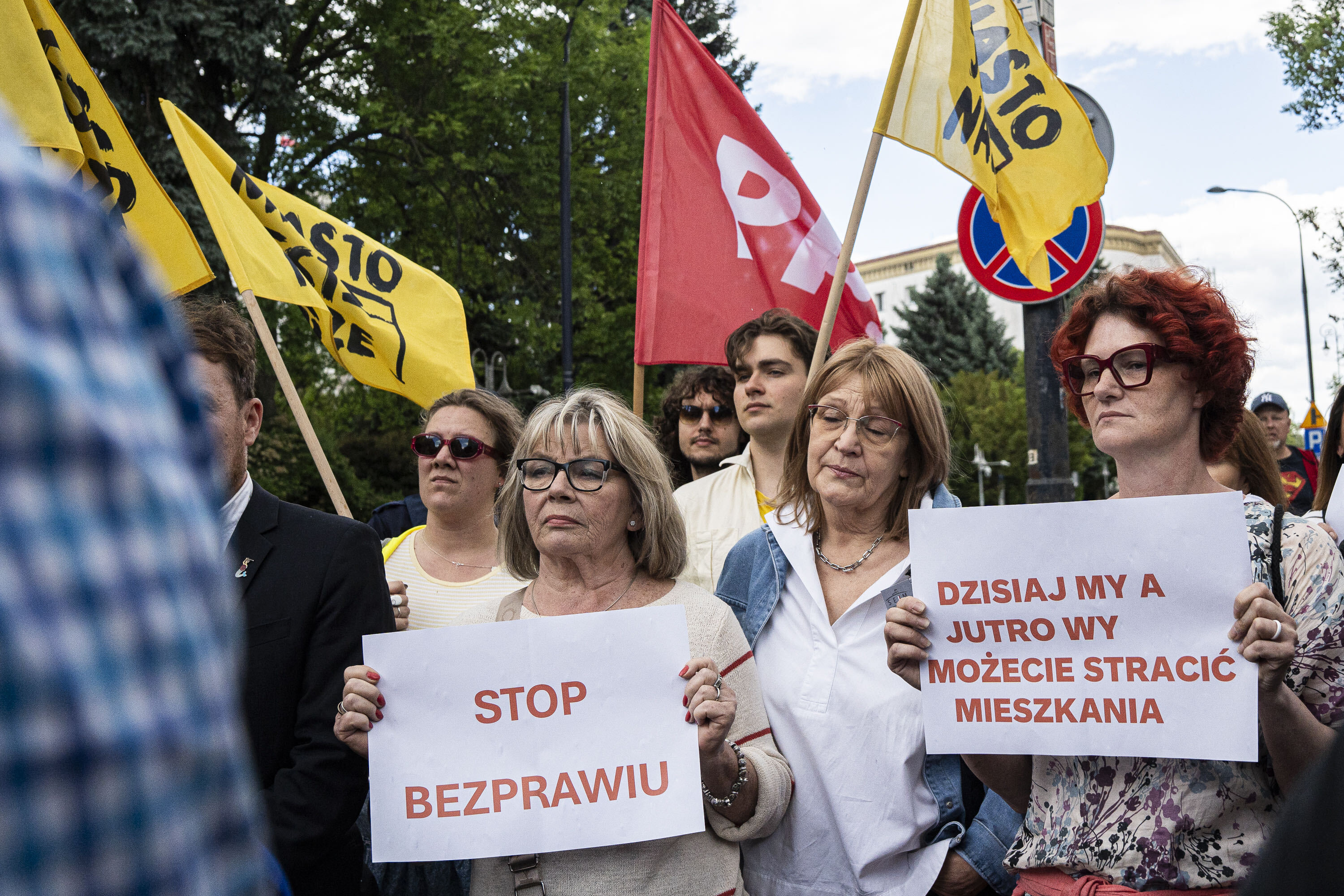 Protest w obronie mieszkańców Osiedla Koło!