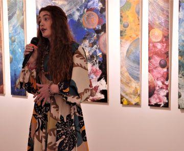 «Космічні експресії» художниці і співачки Olvia