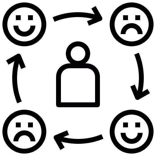 Bi-polar icon