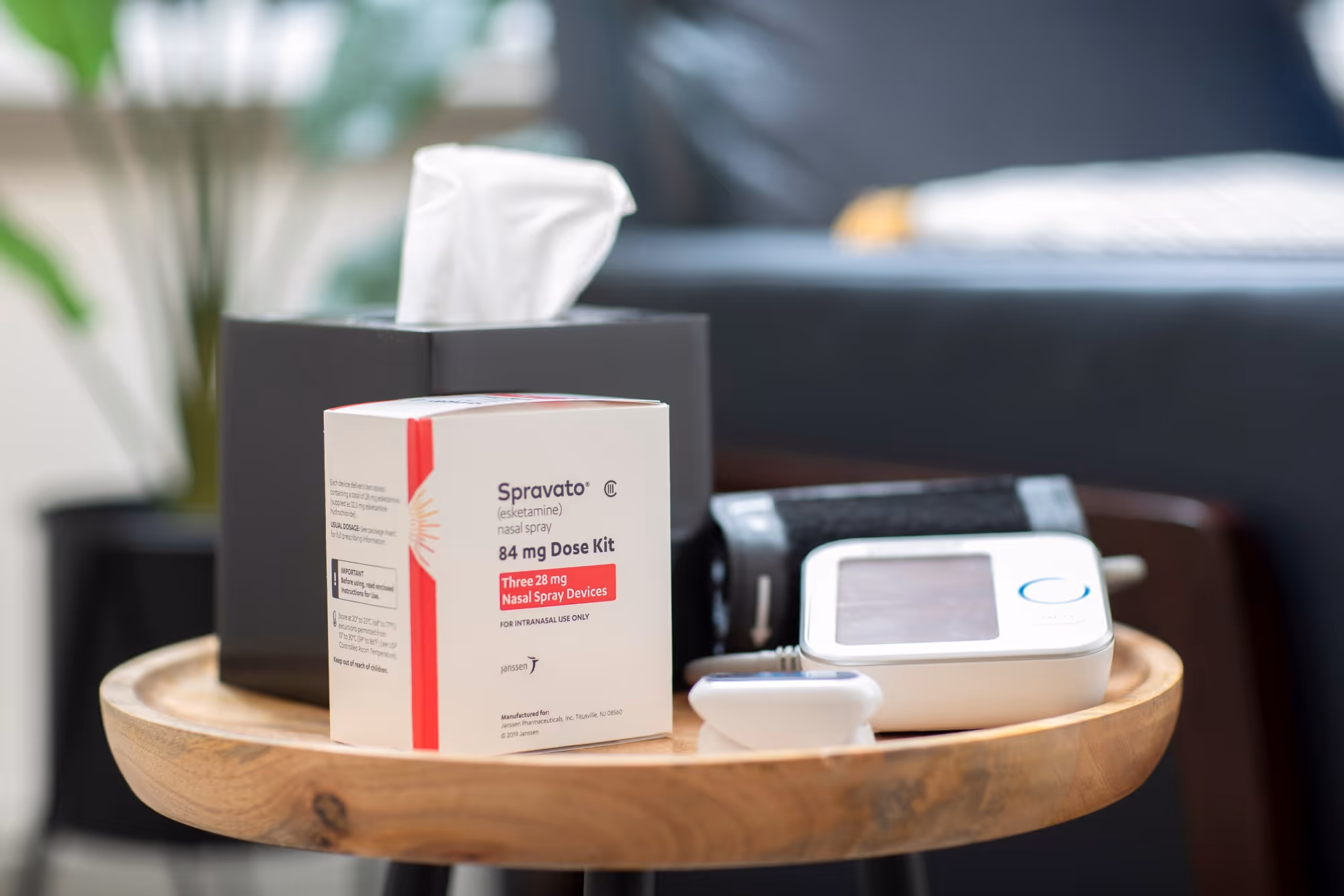 Image of Spravato product box.