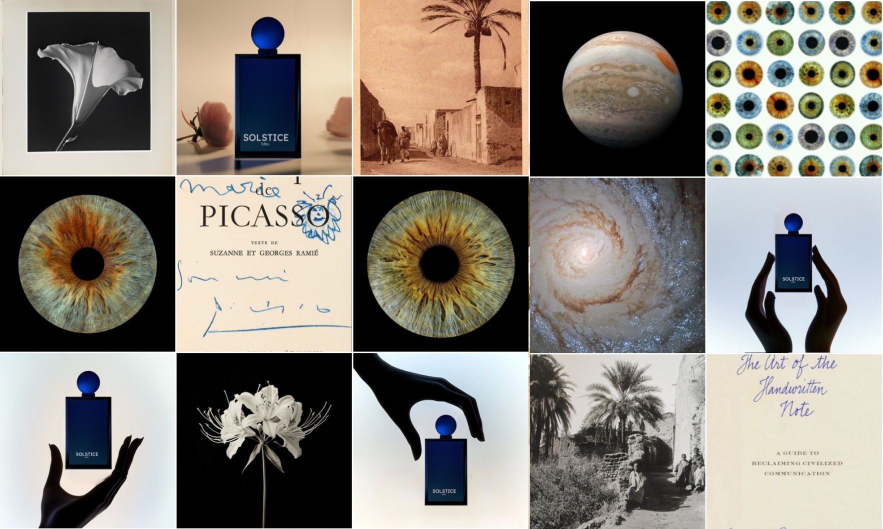 Solstice Bleu — récits olfactifs entre science et cosmos