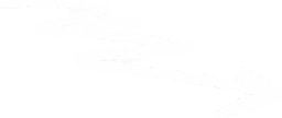 White zigzag arrow pointing down-right on a transparent background.