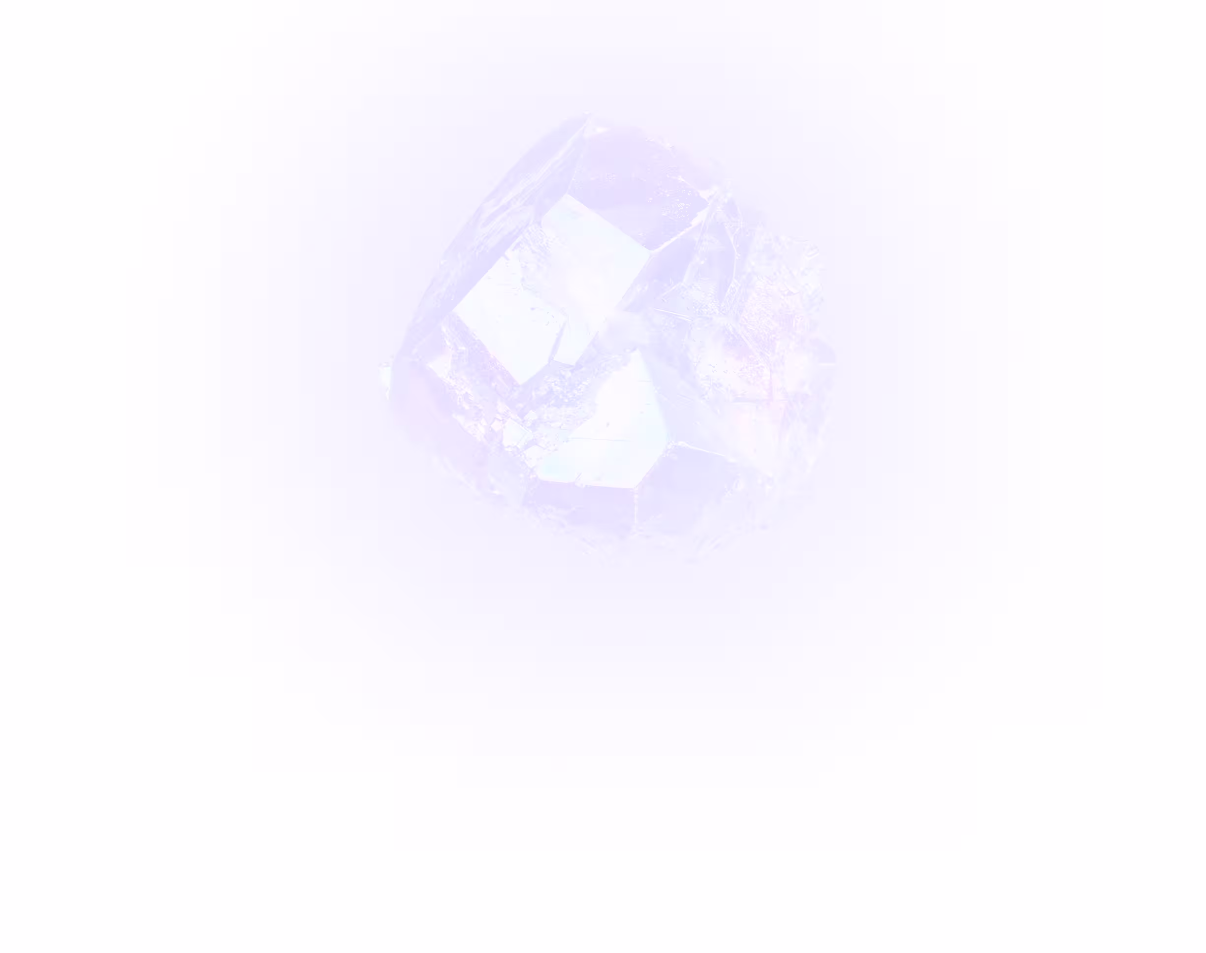 Small, soft pastel swirl mark centered on a white background.