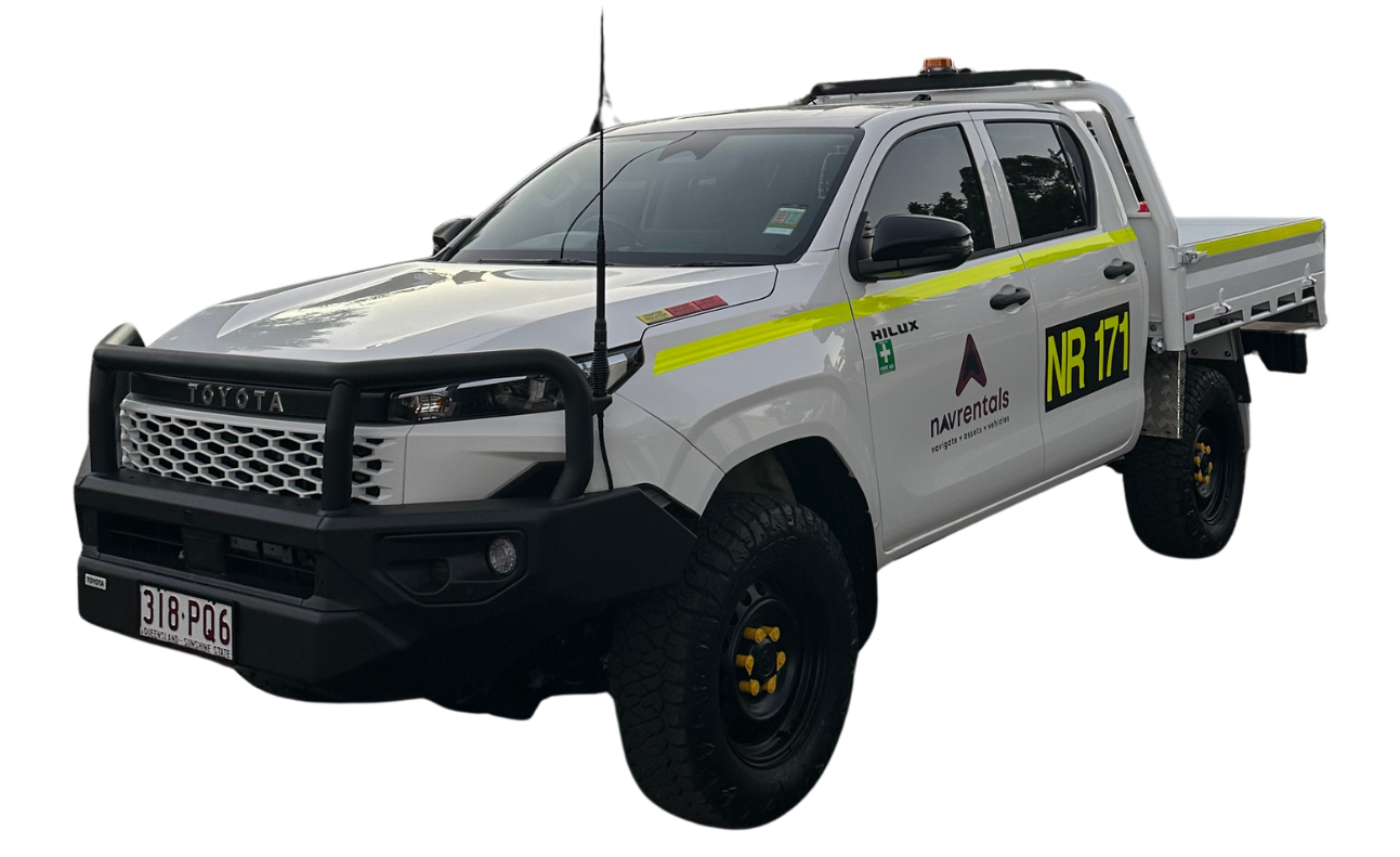 Site-spec Toyota Hilux work vehicle