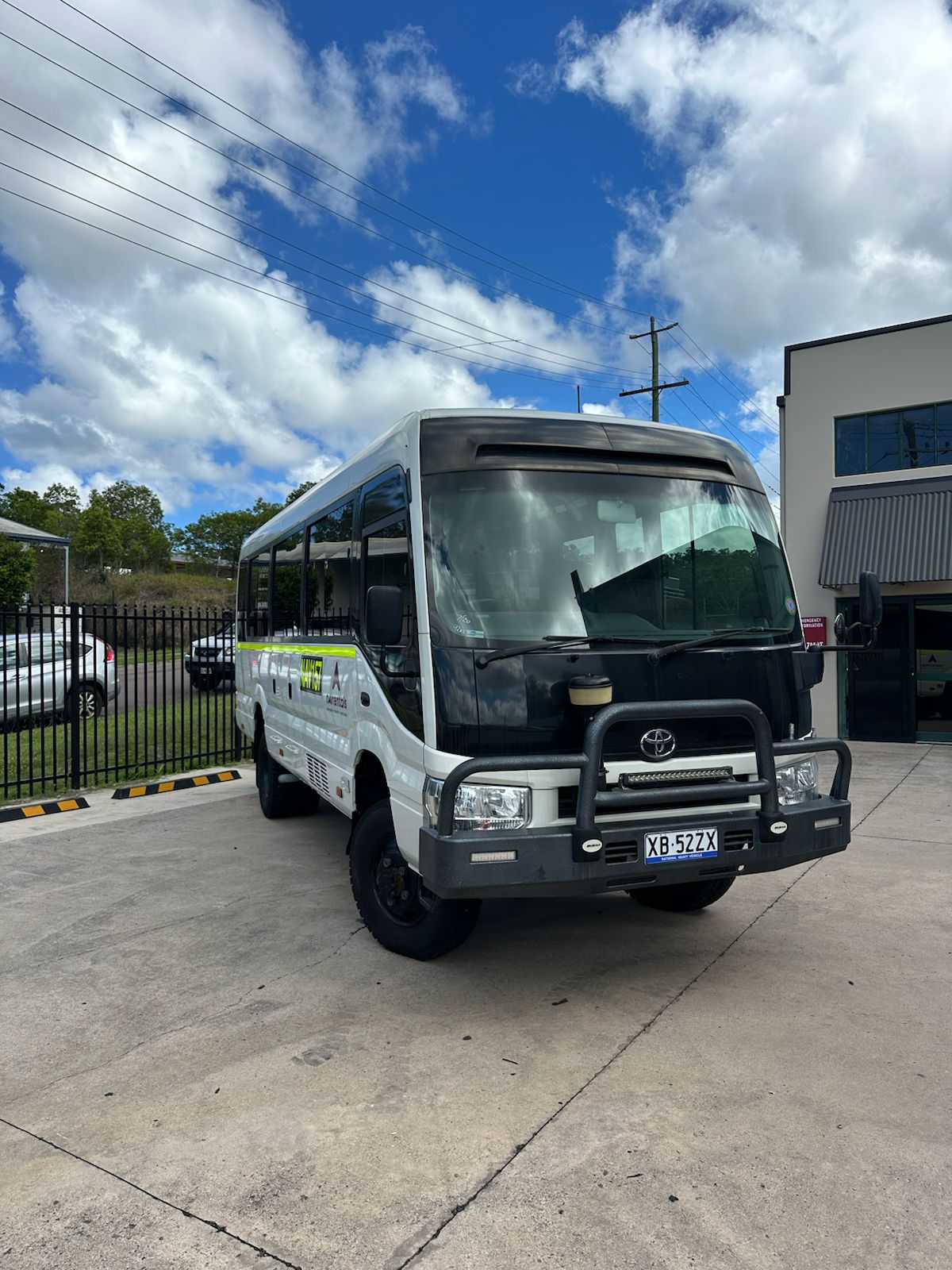 22 Seat Mine-Spec Bus