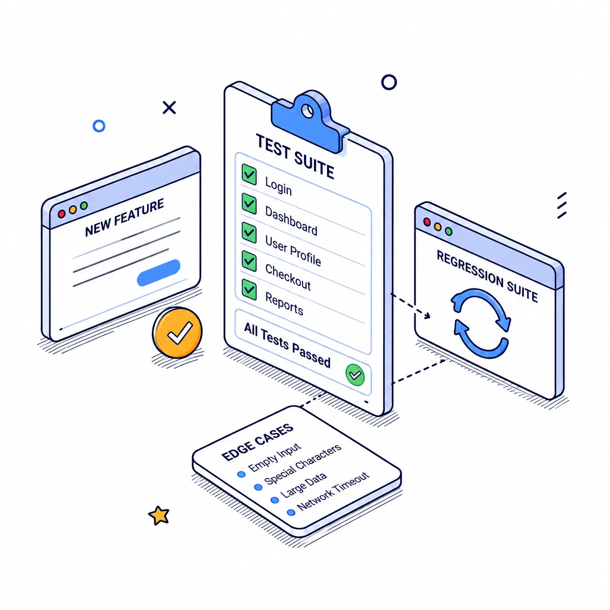 An automated regression test suite report