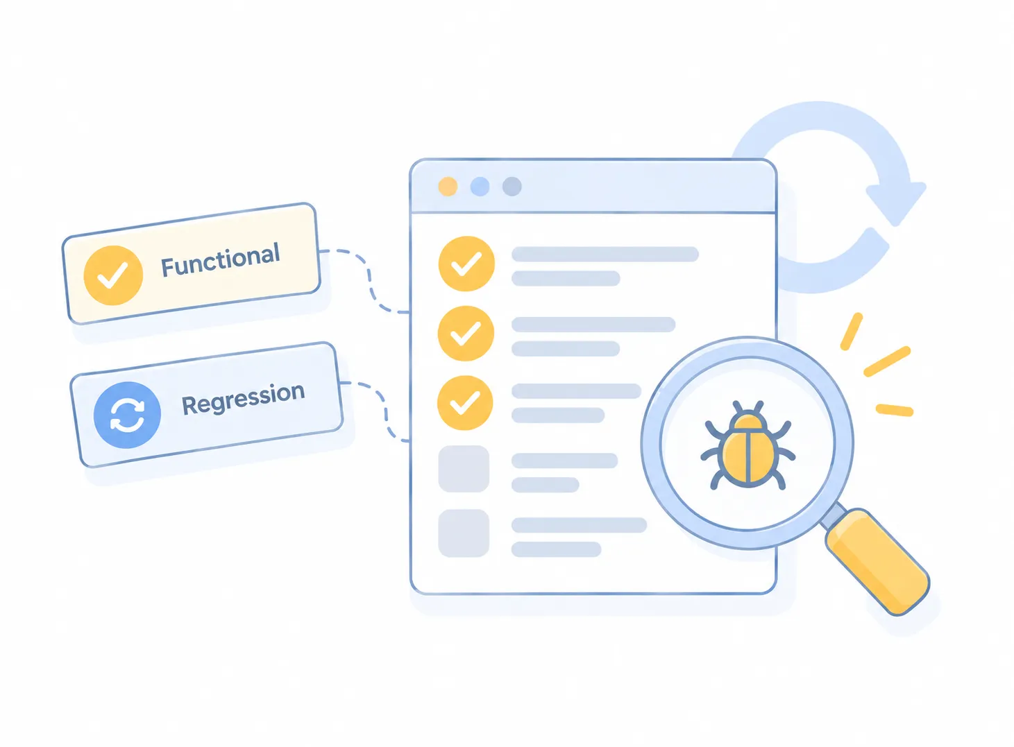 An automated regression test suite report