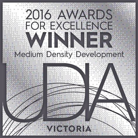ID_LAND WINS UDIA AWARD FOR THE BARKLY TOWNHOUSES BRUNSWICK