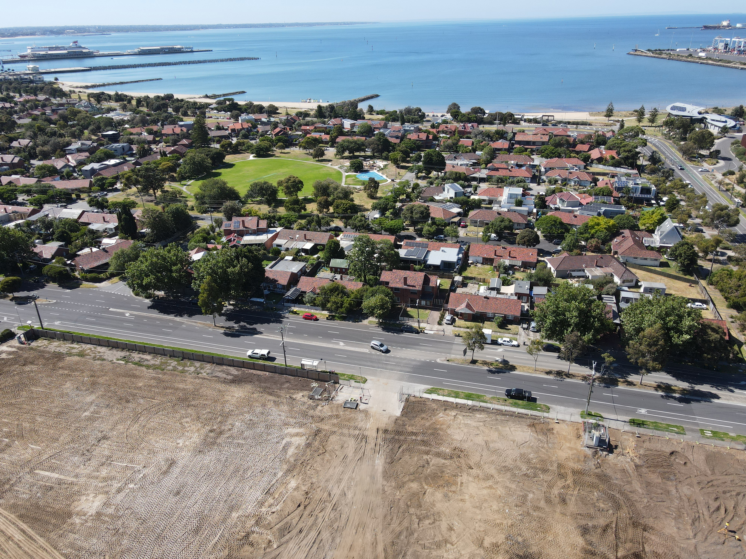 Construction commences at Port Lane