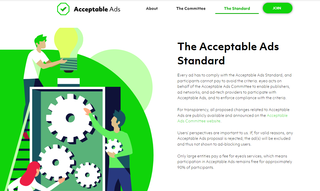 acceptable ads standard