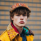 Trendy Man Looks With Attitude
