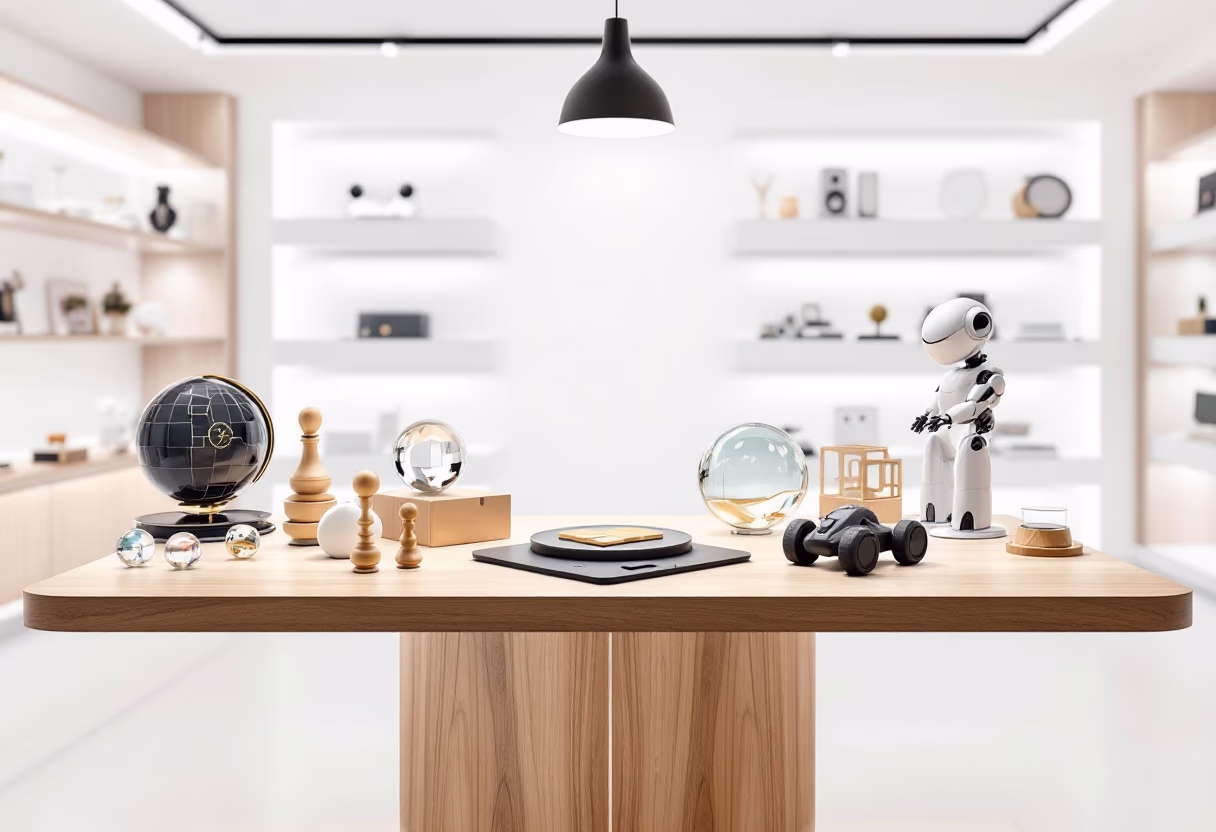 [background image] toy-themed display (for a toys & game store)