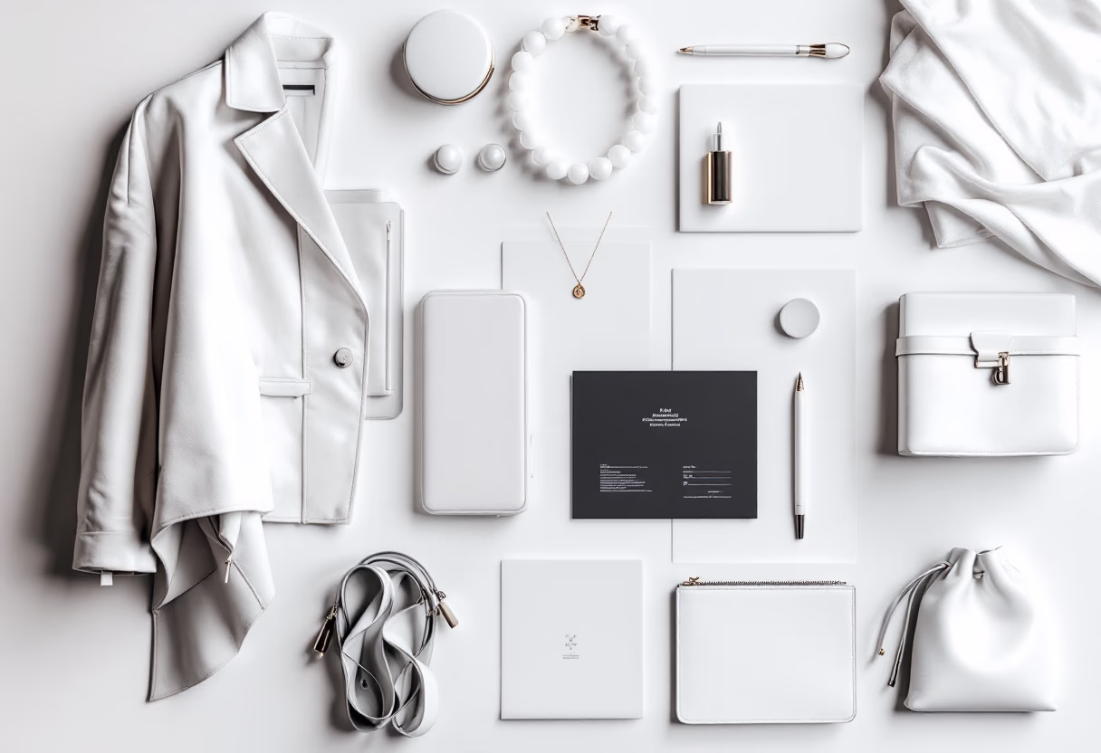 [background image] image of fashion inspiration board (for a clothing boutique)