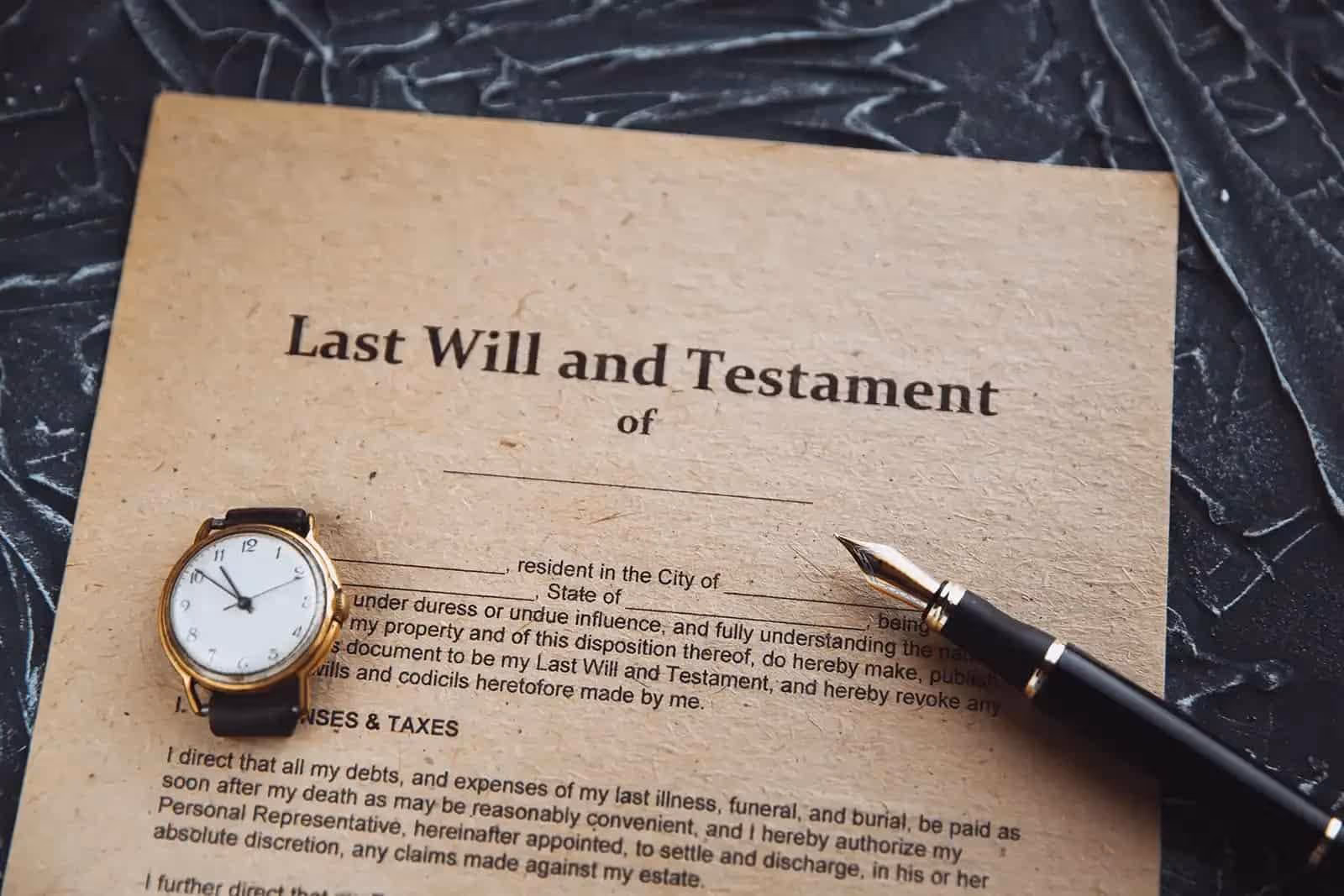 Cryptocurrency In Last Will And Testament