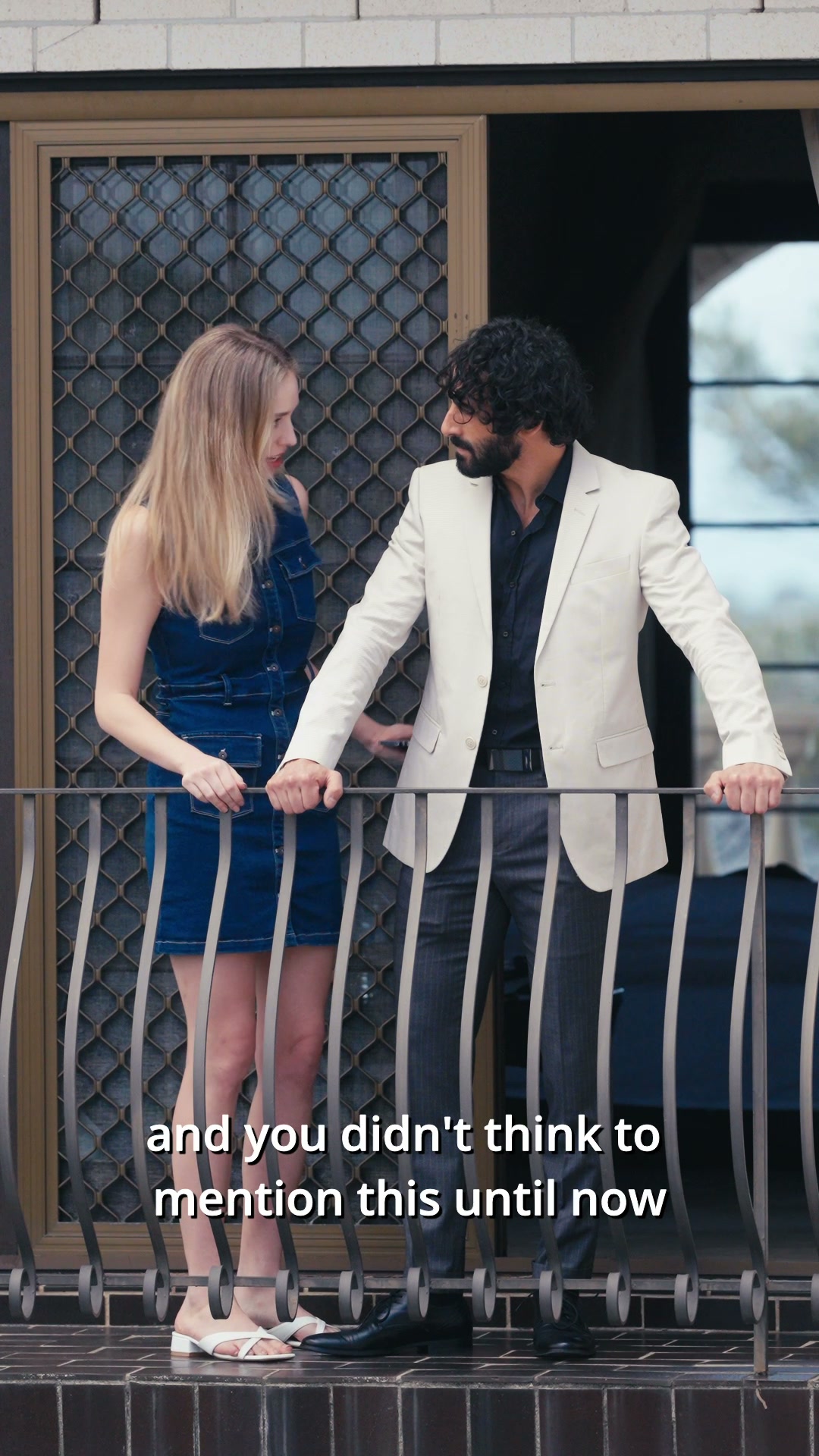 And you didn't think to mention this until now?
