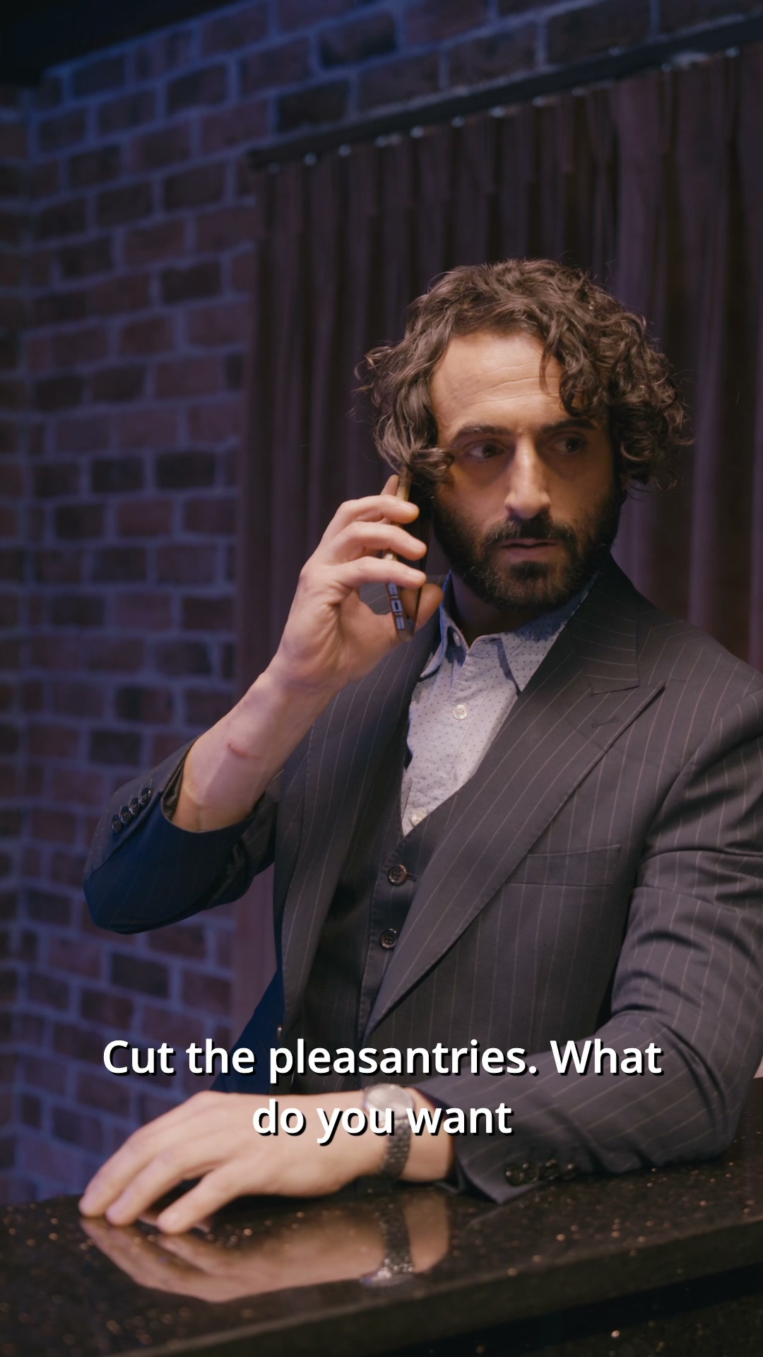 Cut the pleasantries, what do you want?