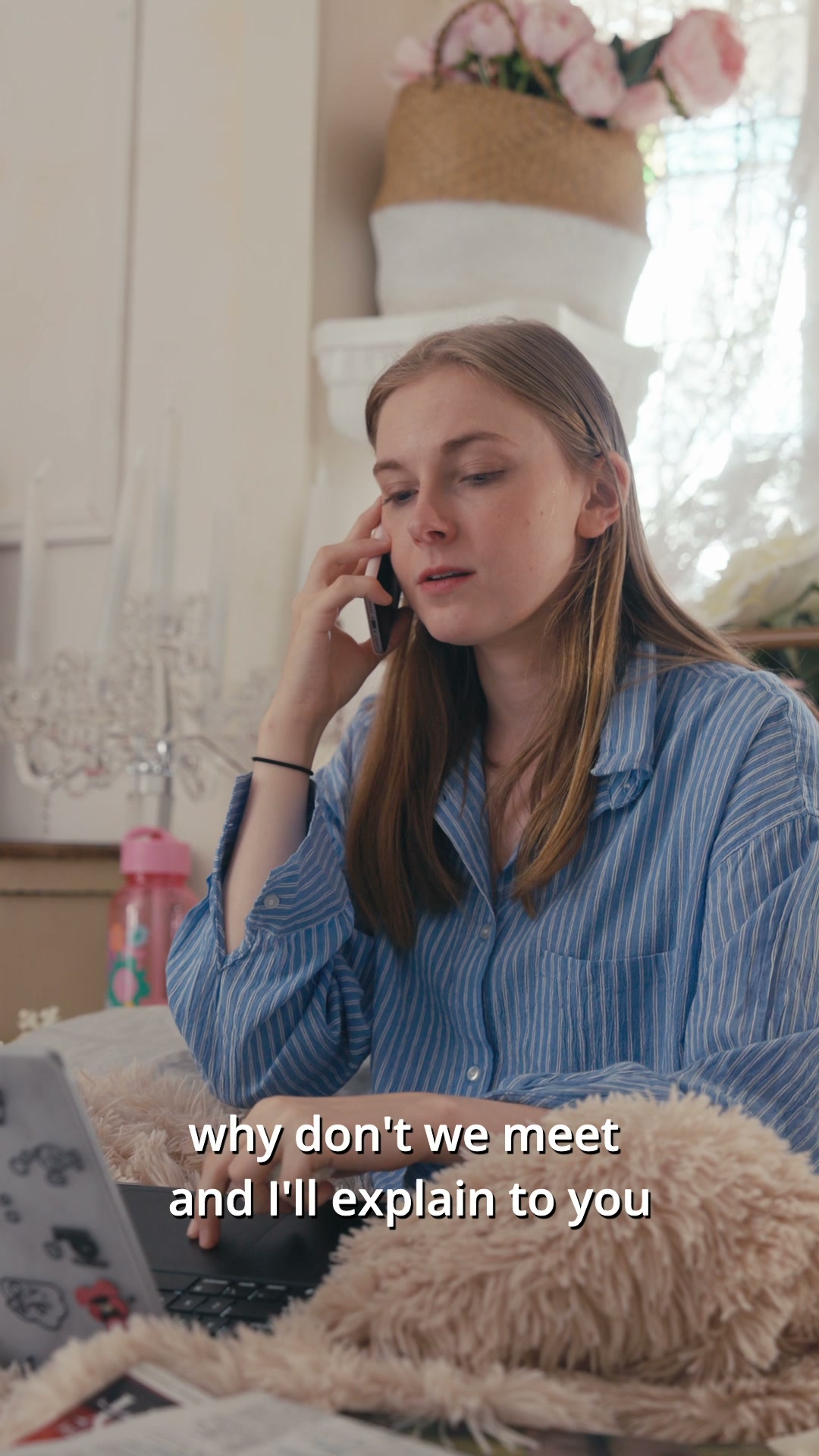 Why don't we meet and I'll explain it to you?