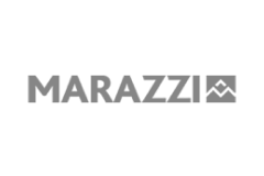 Marazzi brand logo in gray text with a square symbol on the right.