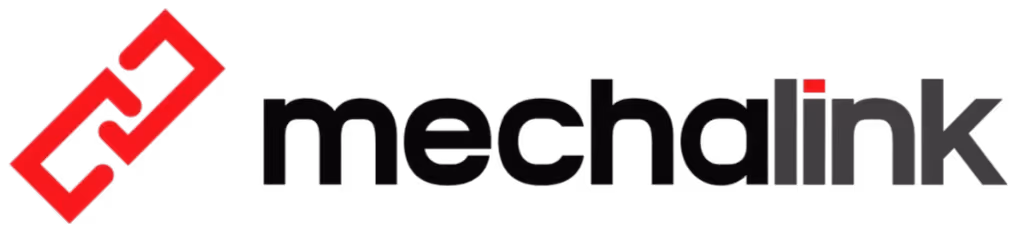 Mechalink logo with red and black chain link icon and the text 'mechalink'.