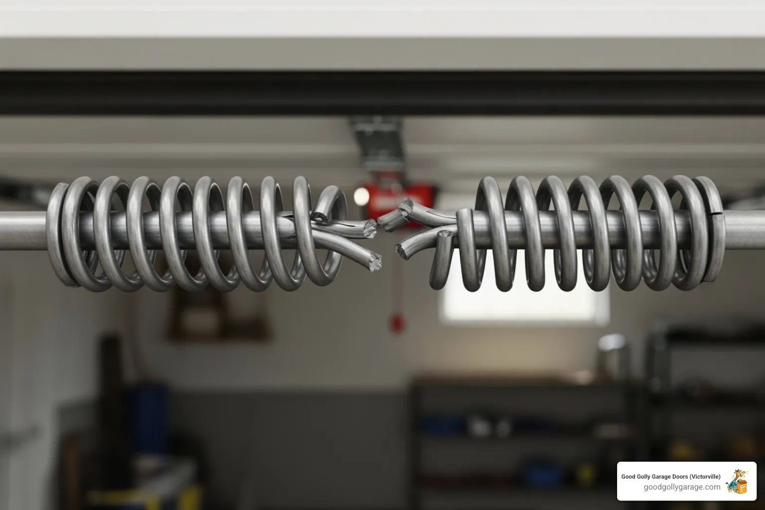 Broken Garage Door Torsion Spring - emergency broken garage door in apple valley ca