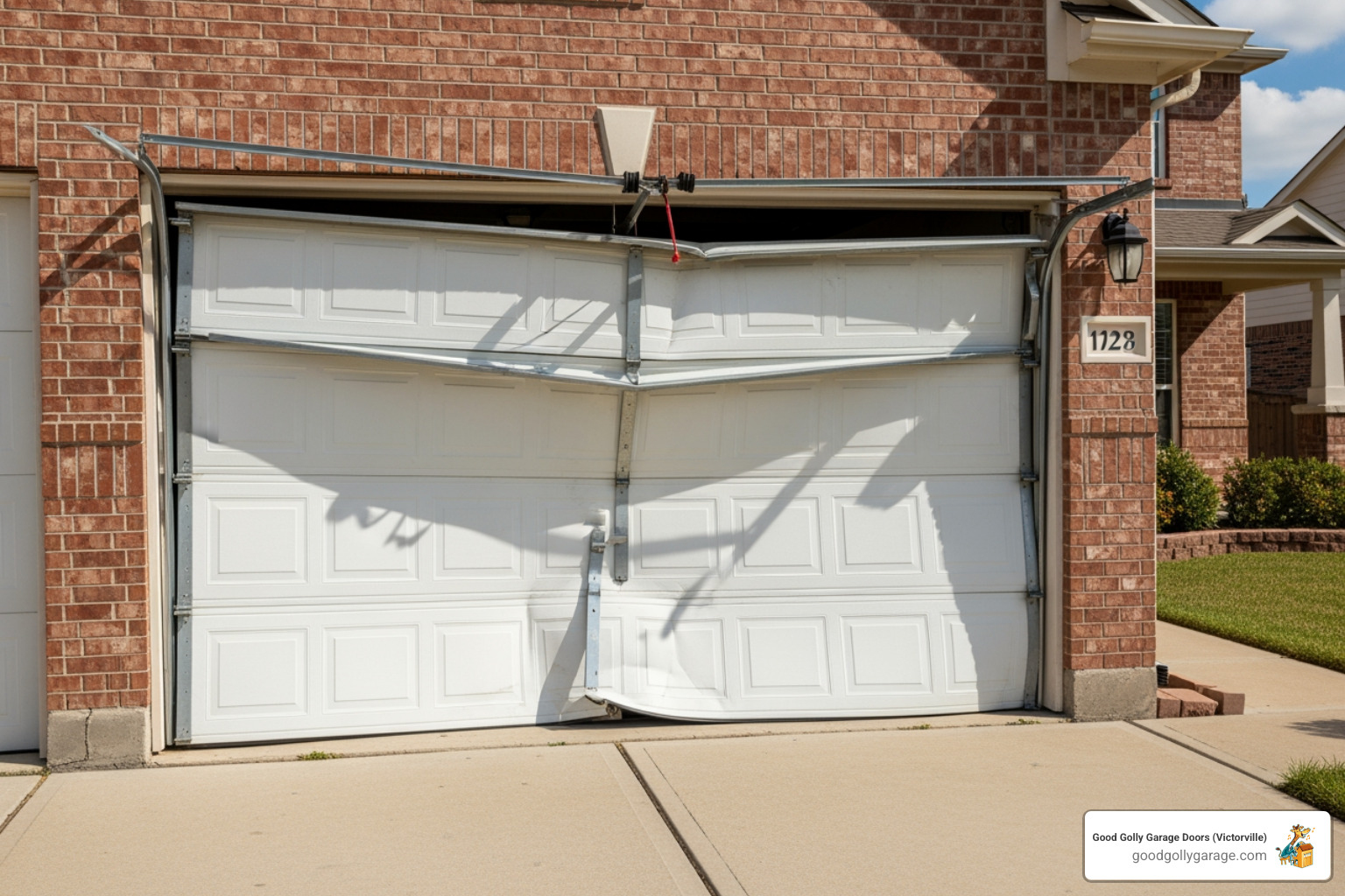 garage door off tracks - emergency broken garage door in wrightwood ca