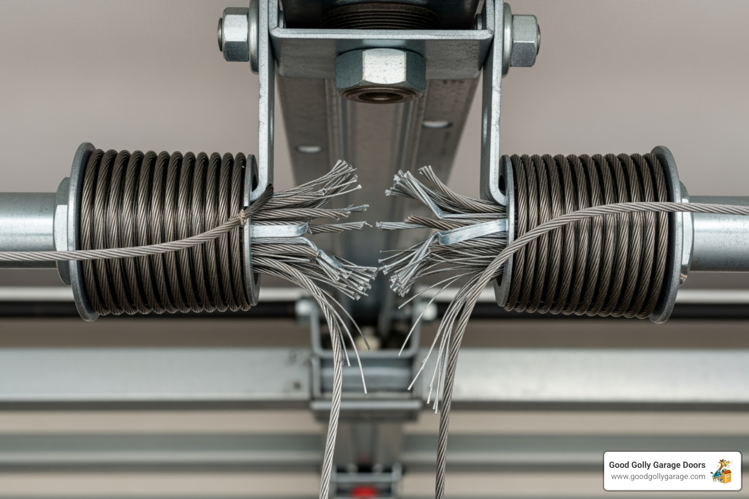 broken garage door spring - custom garage door repair installation in kyle tx