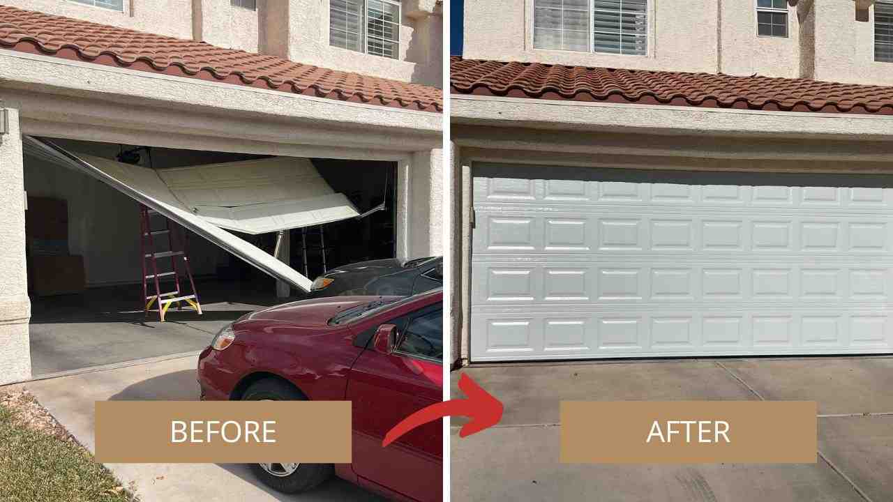 garage door vehicle impact repair Las Vegas NV - garage door repair services las vegas NV vehicle impact garage door vehicle impact repair Las Vegas NV - garage door repair services las vegas NV vehicle impact