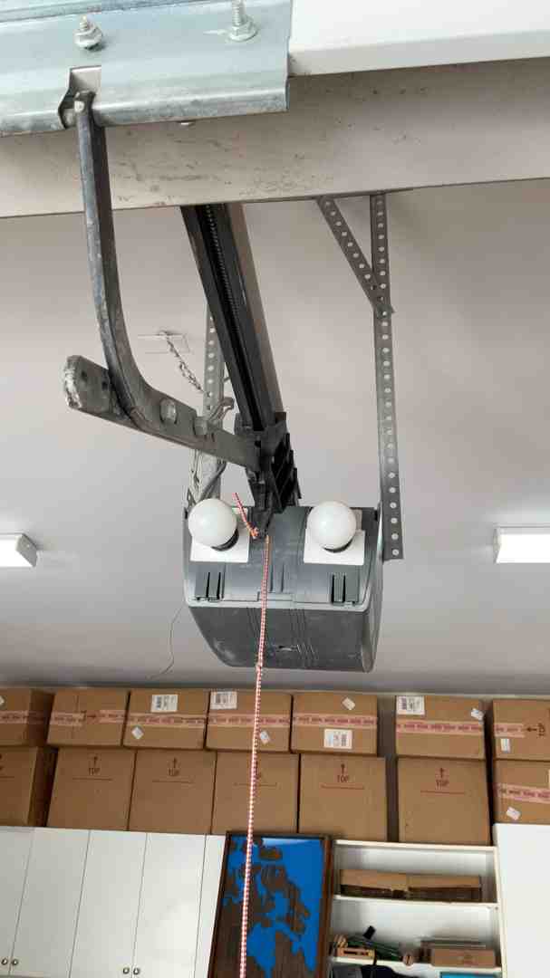 belt drive mechanism showing the rubber belt - which garage door opener is quieter belt or chain
