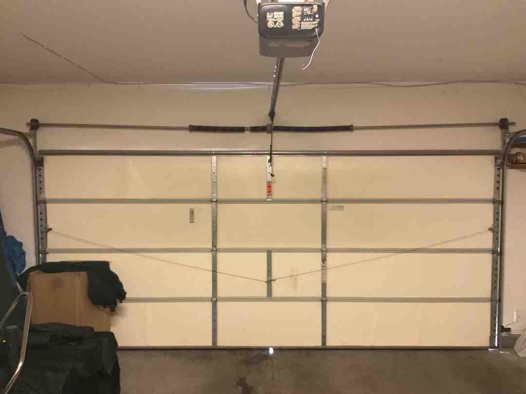 Frayed garage door lift cable under tension in a Henderson garage - is it safe to repair a garage door yourself Frayed garage door lift cable under tension in a Henderson garage - is it safe to repair a garage door yourself